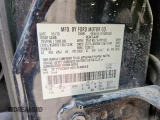 2013 Ford F-250 XL z VIN 1FT7W2BT4DEB49312, wystawiony jako Copart lot #64368525 z przebiegiem 277 911 mil mil oraz Szkoda całkowita • Salvage title. Historia ofert i sprzedaży dostępna na DreamBid. Obrazek 13.
