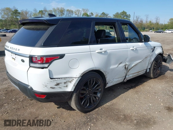 2017 Land Rover Range Rover Sport with VIN SALWR2FE4HA176613, listed as a IAAI auction lot 42134045 with 54,060 mi miles and . Bid and sale history available at DreamBid. Image 4.