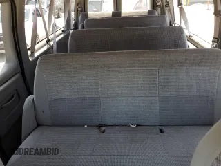 2001 Ford Econoline Passenger XL with VIN 1FBSS31L41HA22362, listed as a Copart auction lot 61076525 with 97,207 mi miles and Salvage title. Bid and sale history available at DreamBid. Image 10.