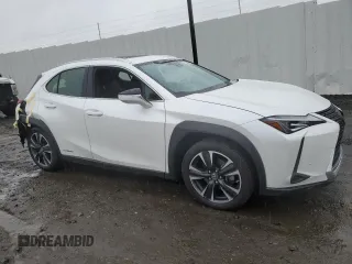 2021 Lexus UX with VIN JTHP9JBH3M2052177, listed as a Copart auction lot 68588392 with 0 mi miles. Bid and sale history available at carsss.com. Image 4.