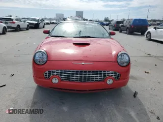 2002 Ford Thunderbird w/Hardtop Premium with VIN 1FAHP60A52Y130912, listed as a Copart auction lot 47558185 with 96,046 mi miles and Salvage Title. Bid and sale history available at carsss.com. Image 5.