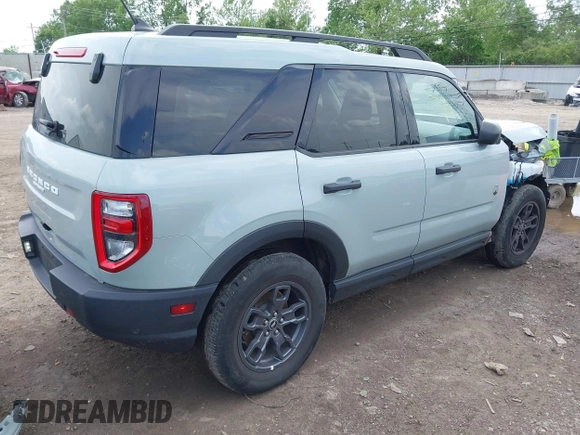 2022 Ford Bronco Sport Big Bend z VIN 3FMCR9B67NRE14484, wystawiony jako IAAI lot #42221112 z przebiegiem 33 083 mil mil oraz . Historia ofert i sprzedaży dostępna na DreamBid. Obrazek 4.