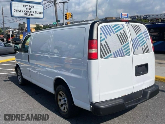 2011 Chevrolet Express Cargo with VIN 1GCSGAFX8B1103789, listed as a Copart auction lot 65630555 with 103,586 mi miles and Clean title. Bid and sale history available at DreamBid. Image 3.