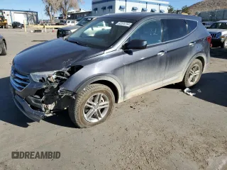 2018 Hyundai Santa Fe 2.4L z VIN 5XYZTDLB5JG568579, wystawiony jako Copart lot #82534794 z przebiegiem 130 032 mil mil oraz Szkoda całkowita • Salvage title. Historia ofert i sprzedaży dostępna na DreamBid. Obrazek 1.