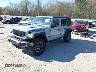 2024 Jeep Wrangler Rubicon with VIN 1C4PJXFG5RW268447, listed as a IAAI auction lot 41887497 with 3,005 mi miles. Bid and sale history available at carsss.com. Image 18.