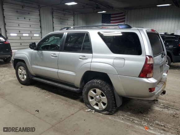 2005 Toyota 4Runner SR5 with VIN JTEBU14R150057225, listed as a Copart auction lot 48126965 with 184,644 mi miles and Non Repairable. Bid and sale history available at carsss.com. Image 2.