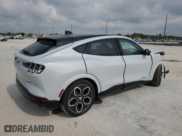 2023 Ford Mustang Mach-E GT with VIN 3FMTK4SE1PMA57270, listed as a Copart auction lot 54313464 with Not Provided miles and Non Repairable. Bid and sale history available at DreamBid. Image 3.