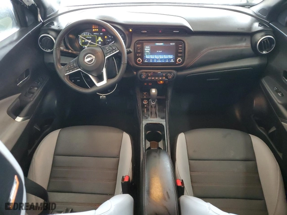 2024 Nissan Kicks SR with VIN 3N1CP5DV6RL501487, listed as a Copart auction lot 51316625 with 18,998 mi miles and Salvage Title. Bid and sale history available at carsss.com. Image 8.