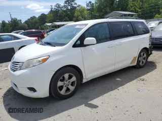 2015 Toyota Sienna LE AAS with VIN 5TDKK3DC5FS579839, listed as a Copart auction lot 54188505 with 189,960 mi miles and Salvage Title. Bid and sale history available at DreamBid. Image 1.