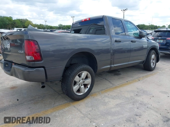 2018 Ram 1500 Express with VIN 1C6RR7FG3JS295943, listed as a IAAI auction lot 41906550 with 89,332 mi miles and . Bid and sale history available at DreamBid. Image 4.