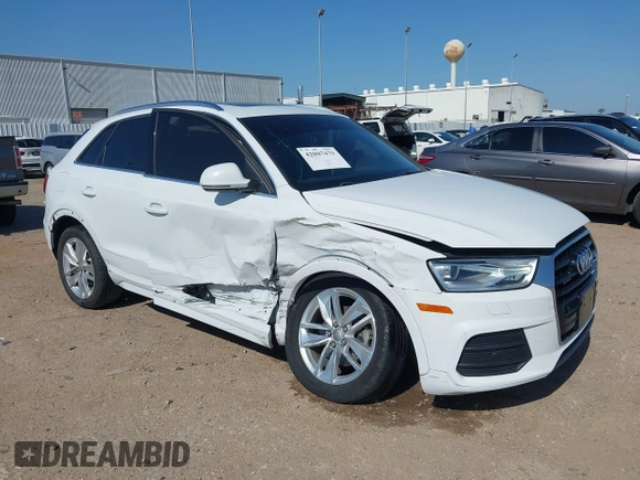 2016 Audi Q3 Premium Plus with VIN WA1EFCFS1GR006694, listed as a IAAI auction lot 42007479 with 103,901 mi miles and . Bid and sale history available at DreamBid. Image 1.