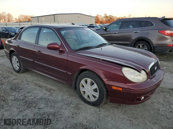 2002 Hyundai Sonata with VIN KMHWF25S92A594191, listed as a Copart auction lot 82521834 with 119,553 mi miles and Salvage Title. Bid and sale history available at carsss.com. Image 4.