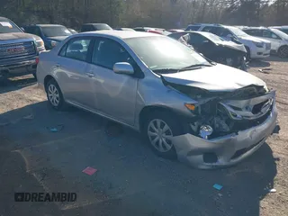 2011 Toyota Corolla L with VIN 2T1BU4EE1BC727312, listed as a IAAI auction lot 41687051 with 154,359 mi miles. Bid and sale history available at carsss.com. Image 1.