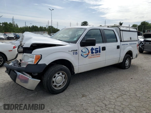 2014 Ford F-150 XL with VIN 1FTEW1CM7EKE85872, listed as a Copart auction lot 56217344 with 205,974 mi miles and Clean Title. Bid and sale history available at carsss.com. Image 1.