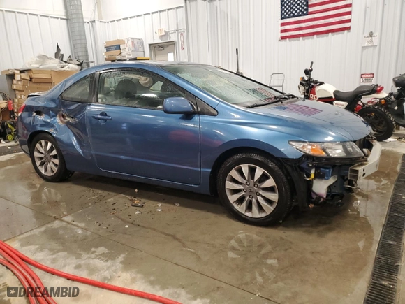 2010 Honda Civic Cpe EX with VIN 2HGFG1B88AH508021, listed as a Copart auction lot 43136485 with 81,594 mi miles and Clean Title. Bid and sale history available at carsss.com. Image 4.