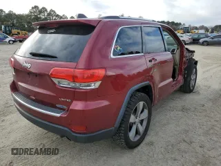 2014 Jeep Grand Cherokee Limited with VIN 1C4RJEBT7EC147432, listed as a Copart auction lot 83339654 with 145,017 mi miles and Salvage Title. Bid and sale history available at DreamBid. Image 3.
