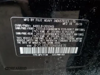 2016 Subaru Forester 2.5i Premium with VIN JF2SJADC1GH468476, listed as a Copart auction lot 86941564 with 208,190 mi miles and Clean Title. Bid and sale history available at carsss.com. Image 13.