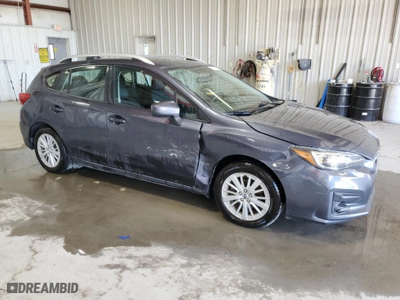 2017 Subaru Impreza Premium with VIN 4S3GTAB66H3711337, listed as a Copart auction lot 53454715 with 131,102 mi miles and Salvage Title. Bid and sale history available at carsss.com. Image 4.