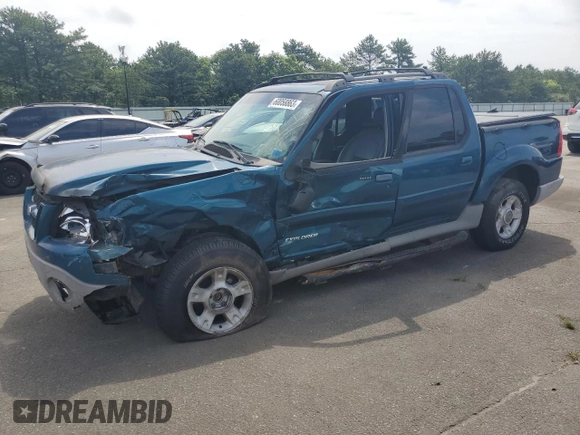 2001 Ford Explorer Sport Trac z VIN 1FMZU77E91UC28669, wystawiony jako Copart lot #76438624 z przebiegiem 128 484 mil mil oraz Nie do naprawy • Non repairable. Historia ofert i sprzedaży dostępna na DreamBid. Obrazek 1.