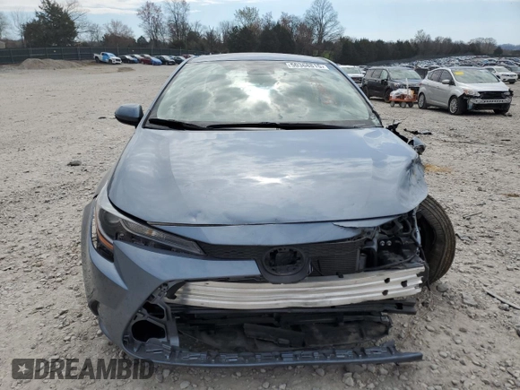 2023 Toyota Corolla LE with VIN 5YFB4MDE2PP077334, listed as a Copart auction lot 50368815 with 10,734 mi miles and Salvage Title. Bid and sale history available at carsss.com. Image 5.