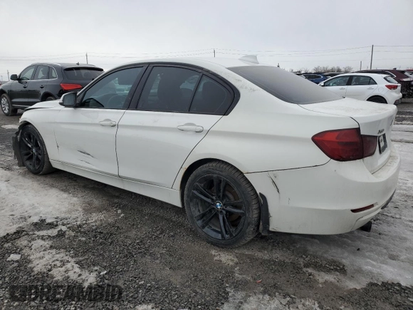 2015 BMW 3 Series 320i xDrive with VIN WBA3C3C54FP663971, listed as a Copart auction lot 45174765 with 158,500 mi miles and Salvage Title. Bid and sale history available at carsss.com. Image 2.
