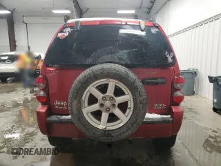 2006 Jeep Liberty Limited with VIN 1J4GL58K86W205042, listed as a Copart auction lot 51084875 with 74,975 mi miles and Salvage Title. Bid and sale history available at DreamBid. Image 6.