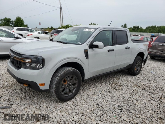 2023 Ford Maverick z VIN 3FTTW8G96PRA72376, wystawiony jako Copart lot #61102224 z przebiegiem 14 650 mil mil oraz Czysty tytuł • Clean title. Historia ofert i sprzedaży dostępna na DreamBid. Obrazek 1.