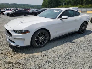 2018 Ford Mustang EcoBoost with VIN 1FA6P8TH8J5118474, listed as a Copart auction lot 60505165 with 63,643 mi miles and Salvage title. Bid and sale history available at DreamBid. Image 1.