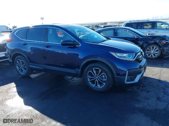 2020 Honda CR-V EX with VIN 2HKRW1H50LH418657, listed as a IAAI auction lot 41271494 with 28,917 mi miles. Bid and sale history available at carsss.com. Image 1.