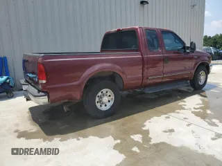 2000 Ford F-250 XL with VIN 1FTNX20L1YEB50589, listed as a Copart auction lot 63743775 with 105,448 mi miles and Salvage title. Bid and sale history available at DreamBid. Image 3.