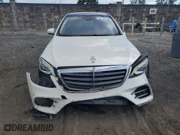 2018 Mercedes-Benz S 560 with VIN WDDUG8DB9JA369366, listed as a Copart auction lot 42800795 with 90,767 mi miles and Clean Title. Bid and sale history available at carsss.com. Image 5.
