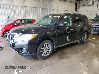 2015 Nissan Pathfinder SL z VIN 5N1AR2MM5FC714180, wystawiony jako Copart lot #56580415 z przebiegiem 124 512 mil mil oraz Nie do naprawy • Non repairable. Historia ofert i sprzedaży dostępna na DreamBid. Obrazek 1.