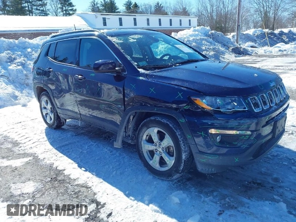 2021 Jeep Compass Altitude z VIN 3C4NJDBB0MT552101, wystawiony jako IAAI lot #41578726 z przebiegiem 49 684 mil mil oraz . Historia ofert i sprzedaży dostępna na DreamBid. Obrazek 1.