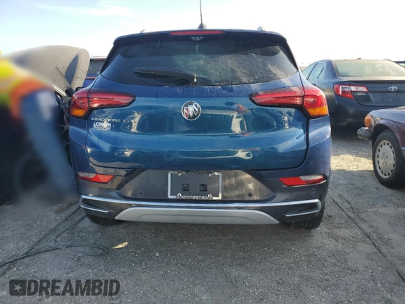 2021 Buick Encore GX Essence with VIN KL4MMFSL7MB036935, listed as a Copart auction lot 51703775 with Not provided miles and Non repairable. Bid and sale history available at DreamBid. Image 6.