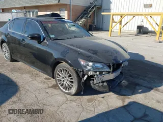 2014 Lexus GS 350 with VIN JTHCE1BL7E5027555, listed as a IAAI auction lot 41286007 with 78,313 mi miles. Bid and sale history available at carsss.com. Image 1.