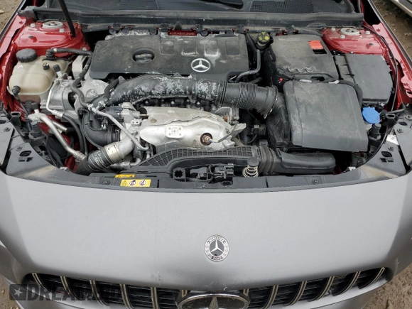 2021 Mercedes-Benz CLA with VIN W1K5J4HBXMN154245, listed as a Copart auction lot 72768224 with 16,737 mi miles and Salvage Title. Bid and sale history available at carsss.com. Image 11.