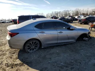 2015 Acura TLX V6 Tech with VIN 19UUB3F53FA000336, listed as a Copart auction lot 83117484 with 152,624 mi miles and Salvage Title. Bid and sale history available at carsss.com. Image 3.