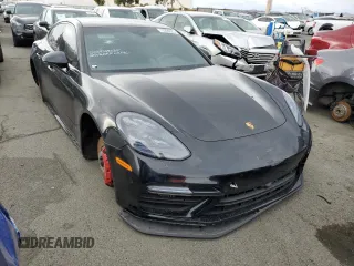 2018 Porsche Panamera Turbo with VIN WP0AF2A7XJL140504, listed as a Copart auction lot 73395623 with 38,102 mi miles and . Bid and sale history available at DreamBid. Image 4.