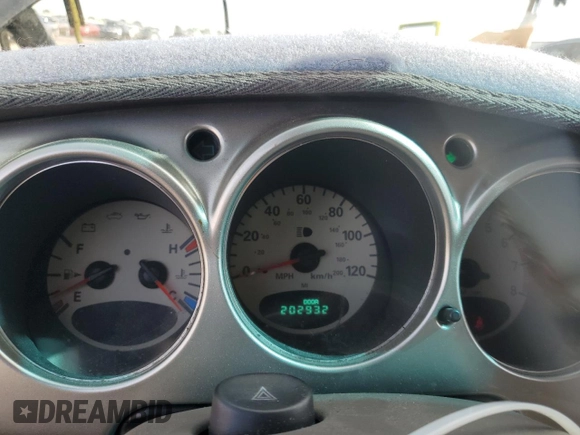 2001 Chrysler PT Cruiser with VIN 3C8FY4BB91T541978, listed as a Copart auction lot 57356105 with 202,932 mi miles and Salvage title. Bid and sale history available at DreamBid. Image 9.