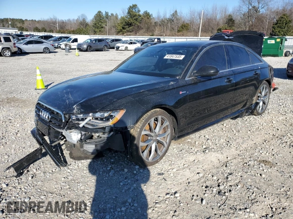 2012 Audi A6 3.0T Prestige with VIN WAUHGAFC9CN133186, listed as a Copart auction lot 41847535 with 163,576 mi miles and Clean Title. Bid and sale history available at carsss.com. Image 1.