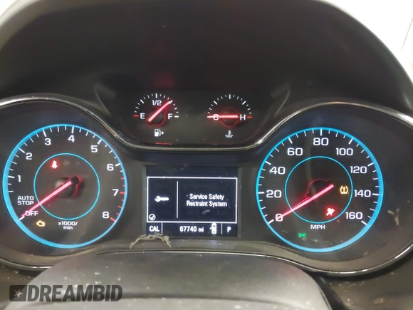 2018 Chevrolet Cruze LS with VIN 1G1BC5SM9J7216511, listed as a IAAI auction lot 41989915 with 67,740 mi miles and . Bid and sale history available at DreamBid. Image 7.