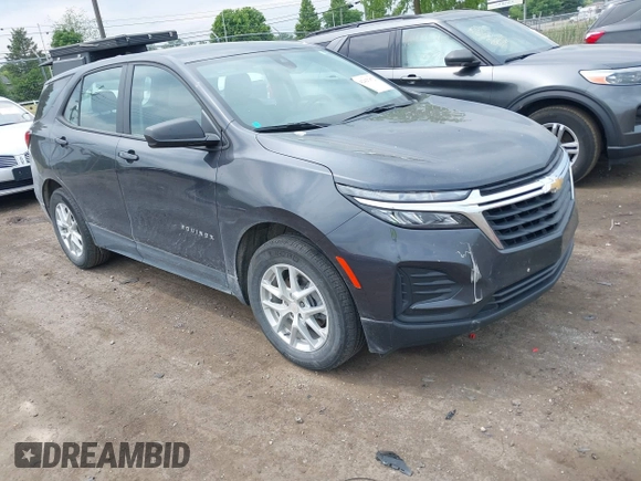 2022 Chevrolet Equinox LS with VIN 3GNAXHEVXNS213306, listed as a IAAI auction lot 42427872 with 45,527 mi miles and . Bid and sale history available at DreamBid. Image 1.
