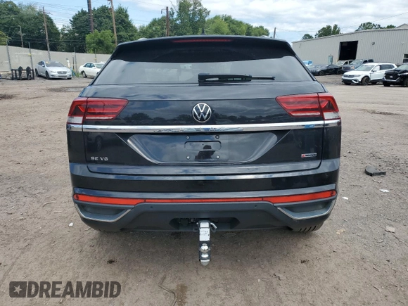 2021 Volkswagen Atlas SE with VIN 1V2KE2CAXMC207847, listed as a Copart auction lot 67691594 with 42,298 mi miles and Salvage title. Bid and sale history available at DreamBid. Image 6.