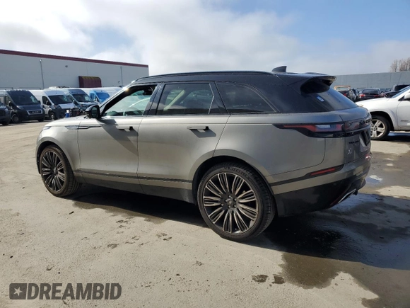 2018 Land Rover Range Rover Velar R-Dynamic HSE with VIN SALYM2RV9JA749322, listed as a Copart auction lot 49922825 with 65,319 mi miles and Salvage title. Bid and sale history available at DreamBid. Image 2.