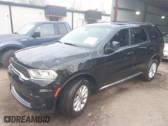 2024 Dodge Durango SXT with VIN 1C4RDJAG4RC173786, listed as a IAAI auction lot 41683676 with 4,043 mi miles and . Bid and sale history available at DreamBid. Image 17.