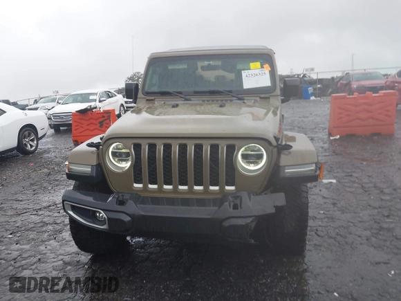 2020 Jeep Gladiator Overland z VIN 1C6HJTFG0LL160699, wystawiony jako IAAI lot #42326325 z przebiegiem 65 639 mil mil oraz . Historia ofert i sprzedaży dostępna na DreamBid. Obrazek 12.