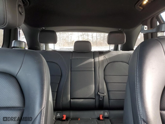 2019 Mercedes-Benz GLC with VIN WDC0G4KB6KF668753, listed as a Copart auction lot 41807015 with 49,777 mi miles and Salvage Title. Bid and sale history available at carsss.com. Image 10.