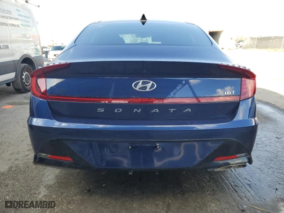 2022 Hyundai Sonata SEL Plus with VIN 5NPEJ4J29NH140682, listed as a Copart auction lot 43741575 with 1,464 mi miles and Clean Title. Bid and sale history available at carsss.com. Image 6.