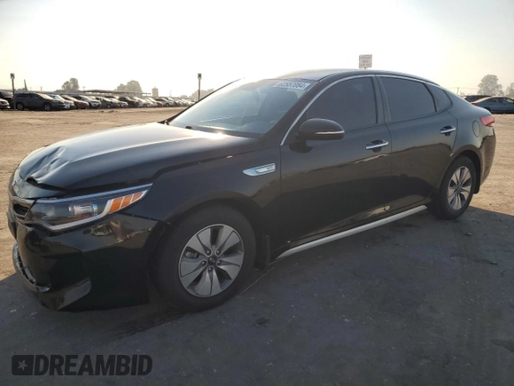 2018 Kia Optima Hybrid Premium with VIN KNAGT4LE4J5020810, listed as a Copart auction lot 62557084 with 42,236 mi miles and Salvage Title. Bid and sale history available at carsss.com. Image 1.