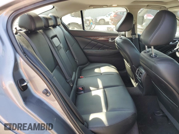 2014 Infiniti Q50 Sport with VIN JN1BV7ARXEM701051, listed as a Copart auction lot 55157825 with 192,418 mi miles and Salvage title. Bid and sale history available at DreamBid. Image 10.